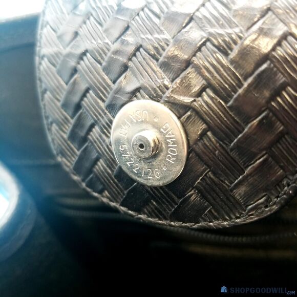 Vintage Brighton Black Leather Shoulder Bag - Picture 4 of 7